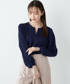 SHIPS / シップス シャツ・ブラウス | 《予約》SHIPS Colors:〈手洗い可能〉2WAY ノーカラー ブラウス◆