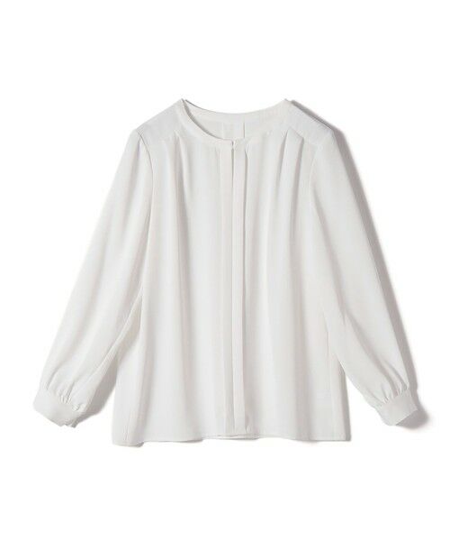 SHIPS / シップス シャツ・ブラウス | 《予約》SHIPS Colors:〈手洗い可能〉2WAY ノーカラー ブラウス◆ | 詳細1
