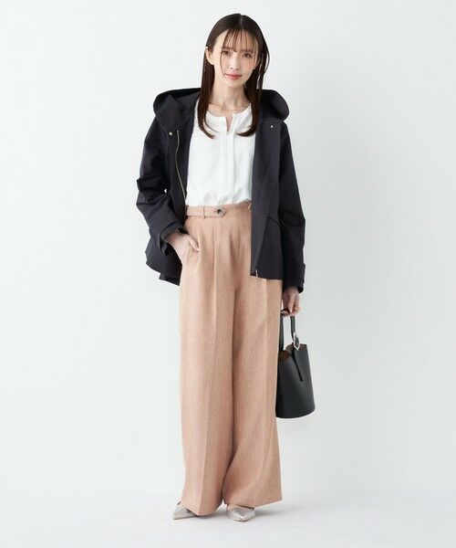 SHIPS / シップス シャツ・ブラウス | 《予約》SHIPS Colors:〈手洗い可能〉2WAY ノーカラー ブラウス◆ | 詳細5