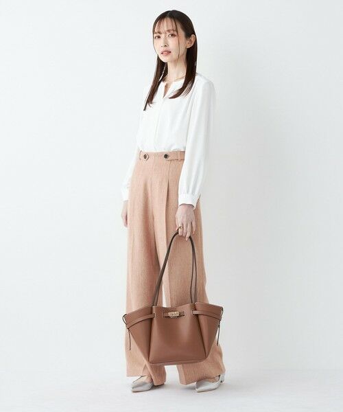 SHIPS / シップス シャツ・ブラウス | 《予約》SHIPS Colors:〈手洗い可能〉2WAY ノーカラー ブラウス◆ | 詳細11