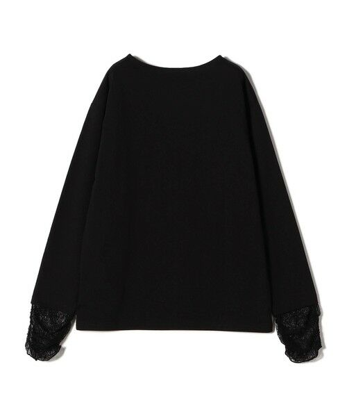 SHIPS / シップス Tシャツ | 《予約》SHIPS Colors:〈手洗い可能〉レース 切替スリーブ カットソー◆ | 詳細12