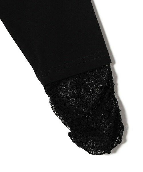 SHIPS / シップス Tシャツ | 《予約》SHIPS Colors:〈手洗い可能〉レース 切替スリーブ カットソー◆ | 詳細14