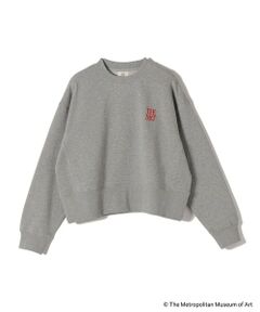 SHIPS / シップス スウェット | SHIPS Colors:The Met コラボ エンブロイダリー ボクシー スウェット ２