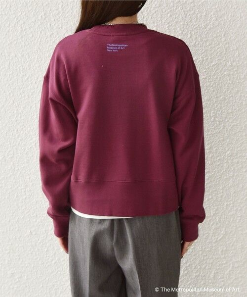 SHIPS / シップス スウェット | SHIPS Colors:The Met コラボ エンブロイダリー ボクシー スウェット ２ | 詳細13