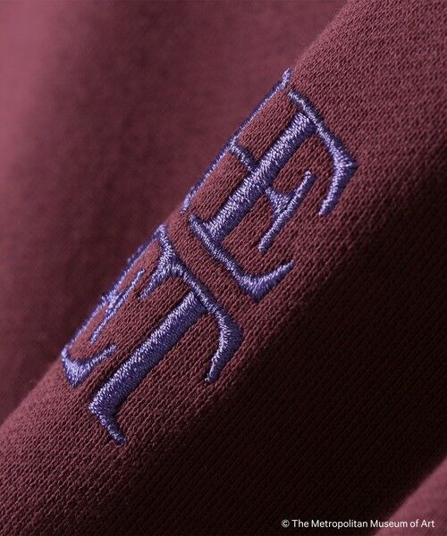 SHIPS / シップス スウェット | SHIPS Colors:The Met コラボ エンブロイダリー ボクシー スウェット ２ | 詳細10