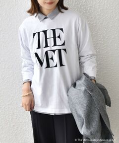 SHIPS / シップス カットソー（半袖以外） | SHIPS Colors:The Met コラボ フロッキー ロゴ Tシャツ 2