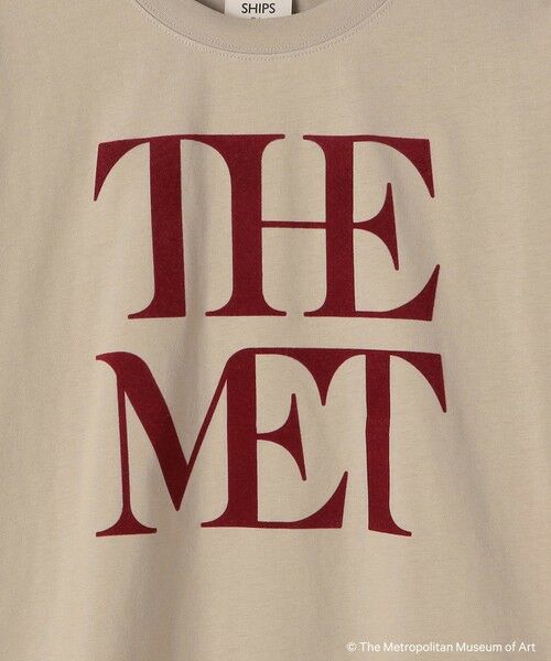 SHIPS / シップス カットソー（半袖以外） | SHIPS Colors:The Met コラボ フロッキー ロゴ Tシャツ 2 | 詳細15