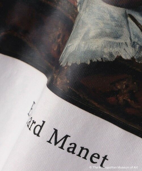 SHIPS / シップス カットソー（半袖以外） | SHIPS Colors:The Met コラボ マネ アート Ｔシャツ | 詳細1