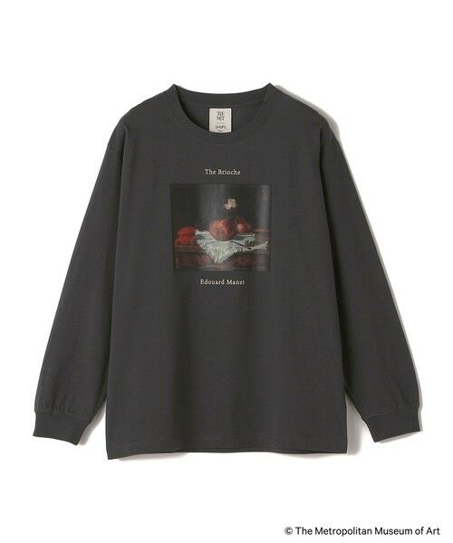 SHIPS / シップス カットソー（半袖以外） | SHIPS Colors:The Met コラボ マネ アート Ｔシャツ | 詳細2