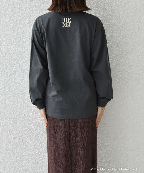 SHIPS / シップス カットソー（半袖以外） | SHIPS Colors:The Met コラボ マネ アート Ｔシャツ | 詳細13