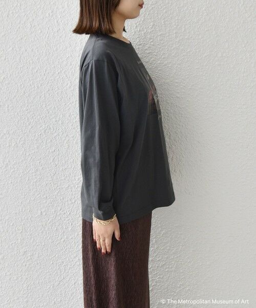 SHIPS / シップス カットソー（半袖以外） | SHIPS Colors:The Met コラボ マネ アート Ｔシャツ | 詳細14