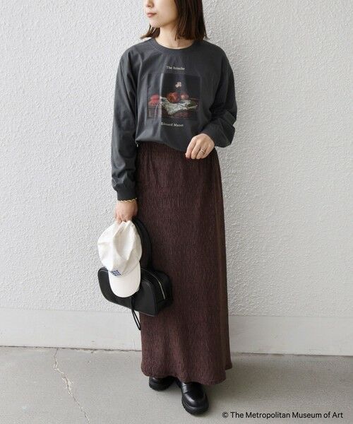 SHIPS / シップス カットソー（半袖以外） | SHIPS Colors:The Met コラボ マネ アート Ｔシャツ | 詳細15