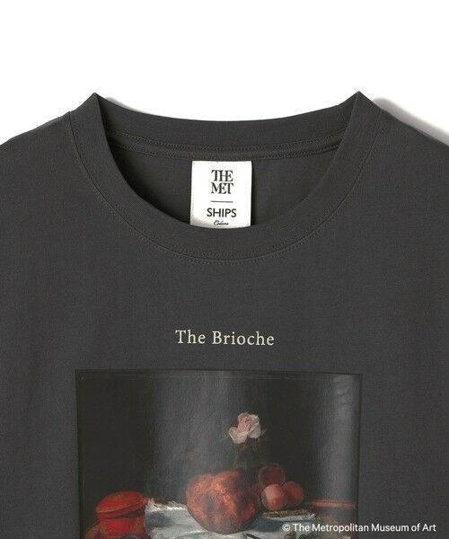 SHIPS / シップス カットソー（半袖以外） | SHIPS Colors:The Met コラボ マネ アート Ｔシャツ | 詳細5