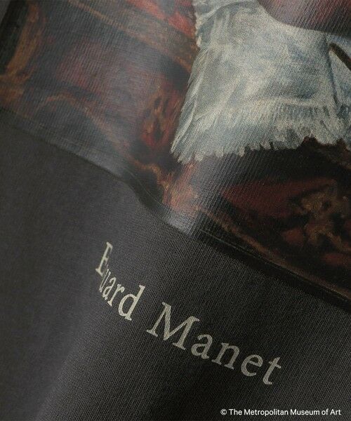 SHIPS / シップス カットソー（半袖以外） | SHIPS Colors:The Met コラボ マネ アート Ｔシャツ | 詳細9