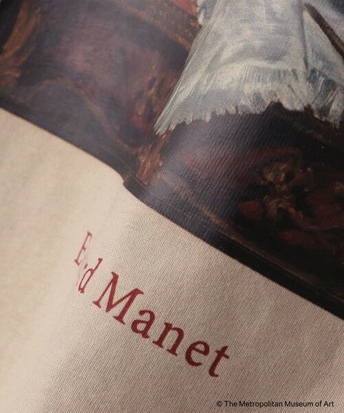 SHIPS / シップス カットソー（半袖以外） | SHIPS Colors:The Met コラボ マネ アート Ｔシャツ | 詳細22