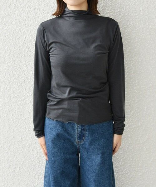 SHIPS / シップス カットソー（半袖以外） | SHIPS Colors:〈手洗い可能〉セルロース ウール タートルネック インナー | 詳細10