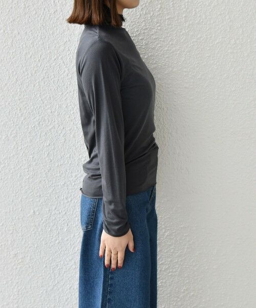 SHIPS / シップス カットソー（半袖以外） | SHIPS Colors:〈手洗い可能〉セルロース ウール タートルネック インナー | 詳細13