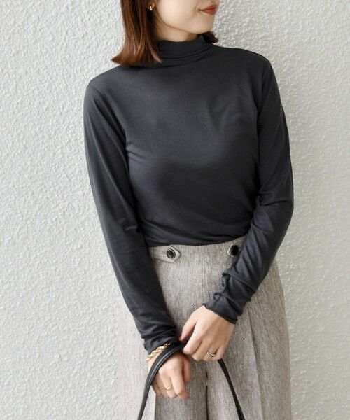 SHIPS / シップス カットソー（半袖以外） | SHIPS Colors:〈手洗い可能〉セルロース ウール タートルネック インナー | 詳細15
