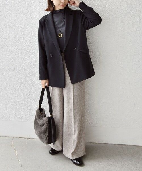 SHIPS / シップス カットソー（半袖以外） | SHIPS Colors:〈手洗い可能〉セルロース ウール タートルネック インナー | 詳細17