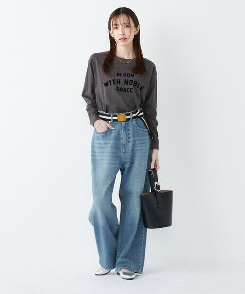 SHIPS / シップス デニムパンツ | 《予約》SHIPS Colors:〈洗濯機可能〉アマヨリ ワイド ルーズ デニム◆ | 詳細9