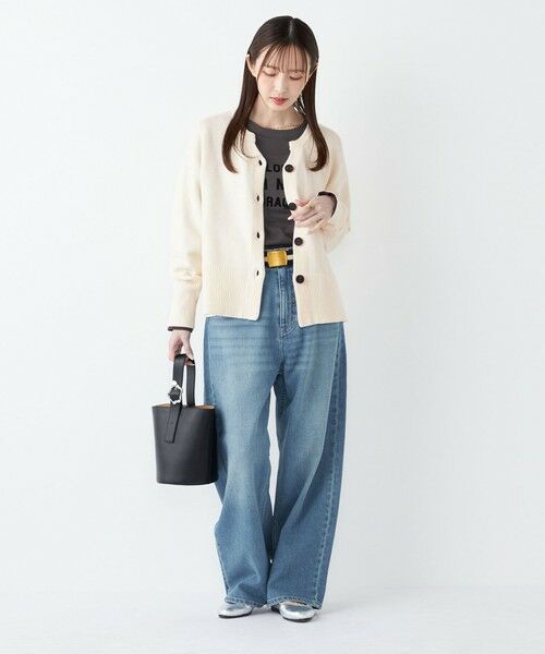 SHIPS / シップス デニムパンツ | 《予約》SHIPS Colors:〈洗濯機可能〉アマヨリ ワイド ルーズ デニム◆ | 詳細10