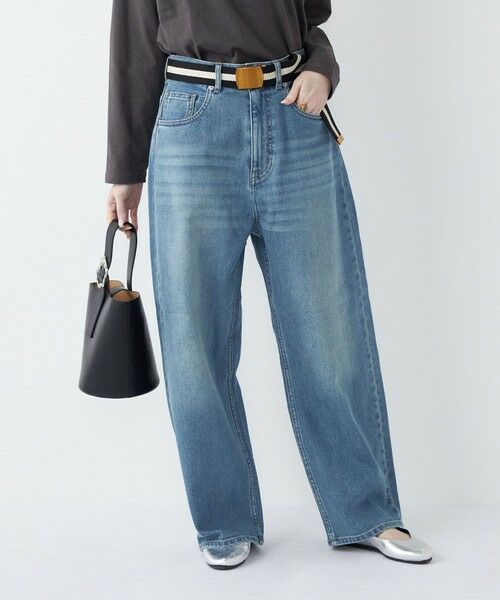 SHIPS / シップス デニムパンツ | 《予約》SHIPS Colors:〈洗濯機可能〉アマヨリ ワイド ルーズ デニム◆ | 詳細11