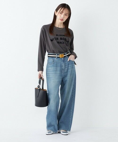 SHIPS / シップス デニムパンツ | 《予約》SHIPS Colors:〈洗濯機可能〉アマヨリ ワイド ルーズ デニム◆ | 詳細15