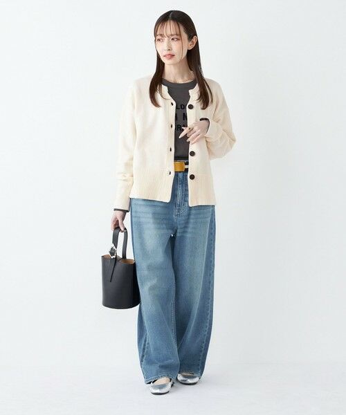 SHIPS / シップス デニムパンツ | 《予約》SHIPS Colors:〈洗濯機可能〉アマヨリ ワイド ルーズ デニム◆ | 詳細17