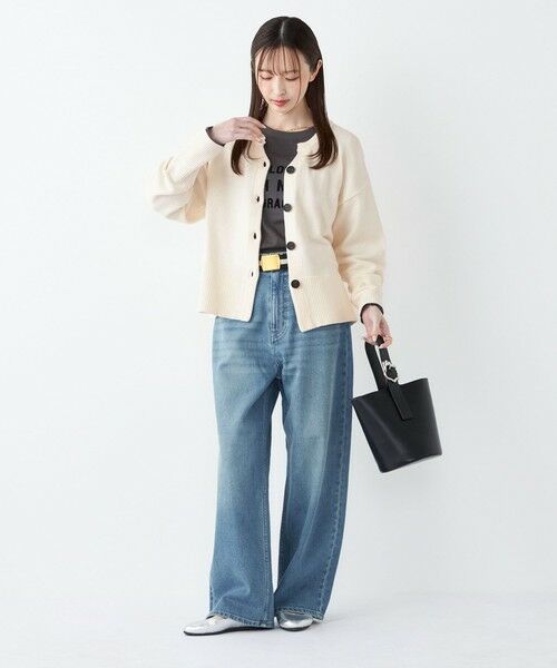 SHIPS / シップス デニムパンツ | 《予約》SHIPS Colors:〈洗濯機可能〉アマヨリ ワイド ルーズ デニム◆ | 詳細18