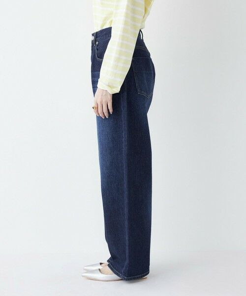 SHIPS / シップス デニムパンツ | 《予約》SHIPS Colors:〈洗濯機可能〉アマヨリ ワイド ルーズ デニム◆ | 詳細23