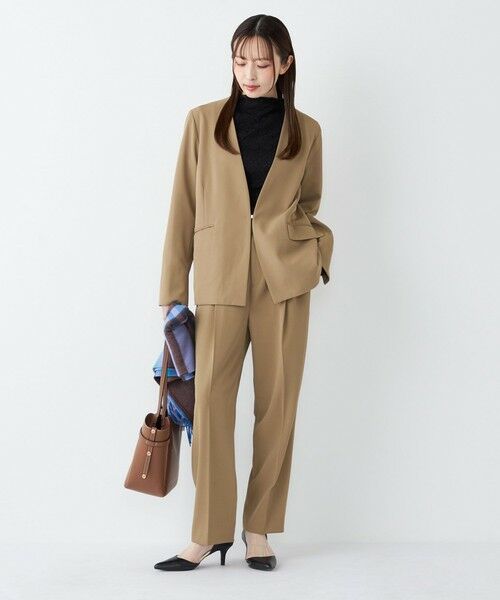 SHIPS / シップス スラックス・ドレスパンツ | 《予約》SHIPS Colors:〈手洗い可能〉2WAYストレッチ テーパード パンツ◆ | 詳細12