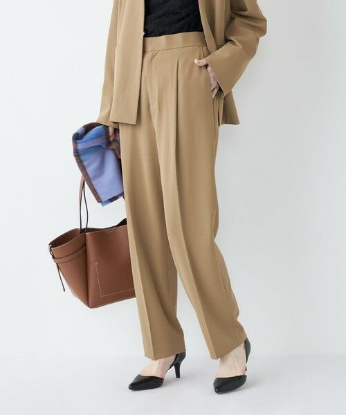 SHIPS / シップス スラックス・ドレスパンツ | 《予約》SHIPS Colors:〈手洗い可能〉2WAYストレッチ テーパード パンツ◆ | 詳細13