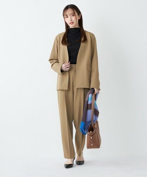 SHIPS / シップス スラックス・ドレスパンツ | 《予約》SHIPS Colors:〈手洗い可能〉2WAYストレッチ テーパード パンツ◆ | 詳細16