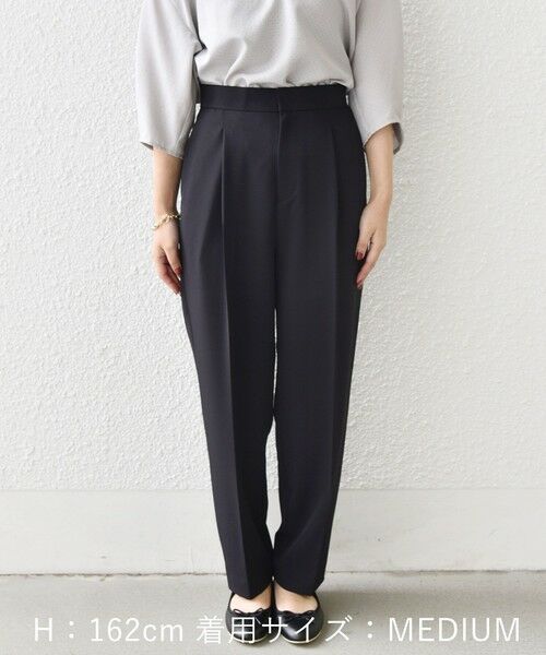 SHIPS / シップス スラックス・ドレスパンツ | 《予約》SHIPS Colors:〈手洗い可能〉2WAYストレッチ テーパード パンツ◆ | 詳細19