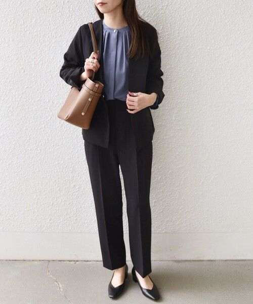 SHIPS / シップス スラックス・ドレスパンツ | 《予約》SHIPS Colors:〈手洗い可能〉2WAYストレッチ テーパード パンツ◆ | 詳細23