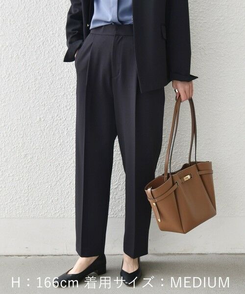 SHIPS / シップス スラックス・ドレスパンツ | 《予約》SHIPS Colors:〈手洗い可能〉2WAYストレッチ テーパード パンツ◆ | 詳細24