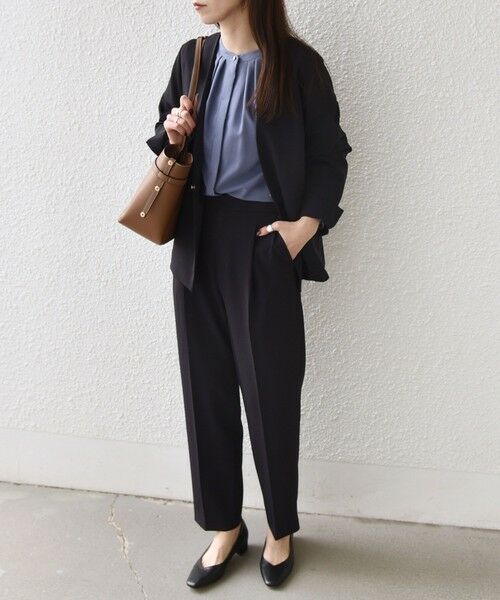 SHIPS / シップス スラックス・ドレスパンツ | 《予約》SHIPS Colors:〈手洗い可能〉2WAYストレッチ テーパード パンツ◆ | 詳細28