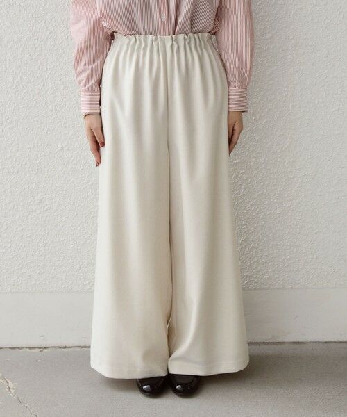 SHIPS / シップス その他パンツ | 《予約》SHIPS Colors:〈手洗い可能〉ポリエステル/リネン スラブ ワイド パンツ◆ | 詳細3