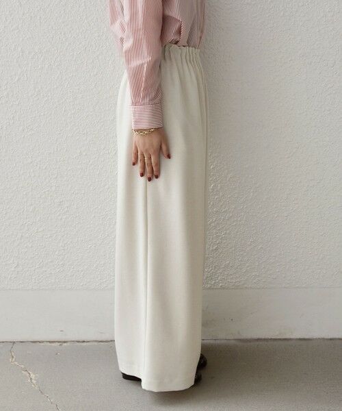 SHIPS / シップス その他パンツ | 《予約》SHIPS Colors:〈手洗い可能〉ポリエステル/リネン スラブ ワイド パンツ◆ | 詳細6