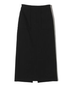 SHIPS / シップス ロング・マキシ丈スカート | 《予約》SHIPS Colors:〈手洗い可能〉リブ ダンボール タイト スカート◆