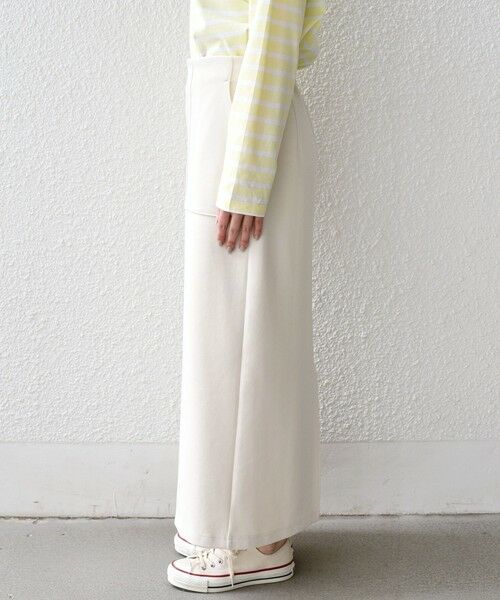 SHIPS / シップス ロング・マキシ丈スカート | 《予約》SHIPS Colors:〈手洗い可能〉リブ ダンボール タイト スカート◆ | 詳細4