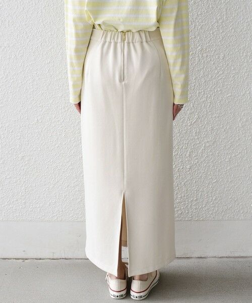 SHIPS / シップス ロング・マキシ丈スカート | 《予約》SHIPS Colors:〈手洗い可能〉リブ ダンボール タイト スカート◆ | 詳細5