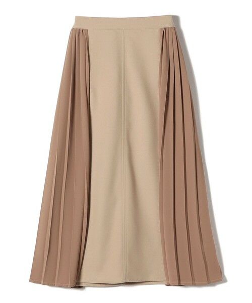 SHIPS / シップス ロング・マキシ丈スカート | SHIPS Colors:〈手洗い可能〉プリーツ コンビ スカート | 詳細10