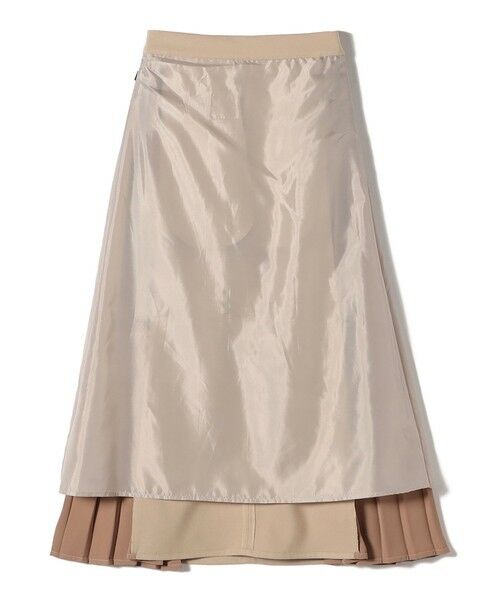 SHIPS / シップス ロング・マキシ丈スカート | SHIPS Colors:〈手洗い可能〉プリーツ コンビ スカート | 詳細12