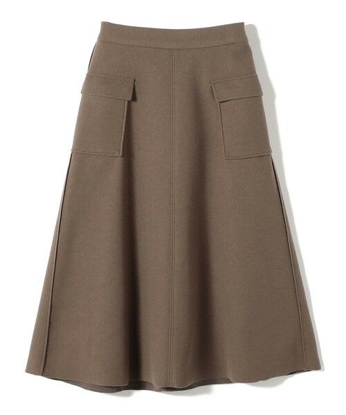 SHIPS / シップス ロング・マキシ丈スカート | SHIPS Colors:〈手洗い可能〉ジャージーメルトン ポケット フレアスカート2◇ | 詳細2