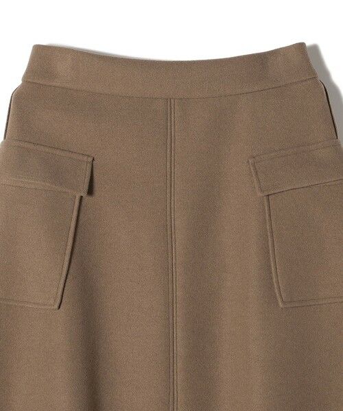SHIPS / シップス ロング・マキシ丈スカート | 《予約》SHIPS Colors:〈手洗い可能〉ジャージーメルトン ポケット フレアスカート2 | 詳細5