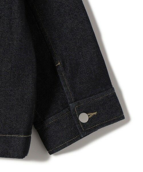 SHIPS / シップス Gジャン・デニムジャケット | 《予約》SHIPS Colors:〈洗濯機可能〉デニム ノーカラー ジャケット◆ | 詳細21