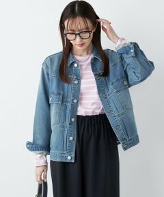 SHIPS / シップス Gジャン・デニムジャケット | 《予約》SHIPS Colors:〈洗濯機可能〉アマヨリ デニム ジャケット◆