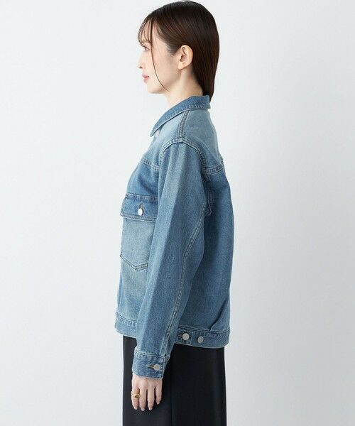 SHIPS / シップス Gジャン・デニムジャケット | 《予約》SHIPS Colors:〈洗濯機可能〉アマヨリ デニム ジャケット◆ | 詳細11