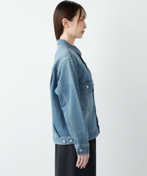 SHIPS / シップス Gジャン・デニムジャケット | 《予約》SHIPS Colors:〈洗濯機可能〉アマヨリ デニム ジャケット◆ | 詳細13